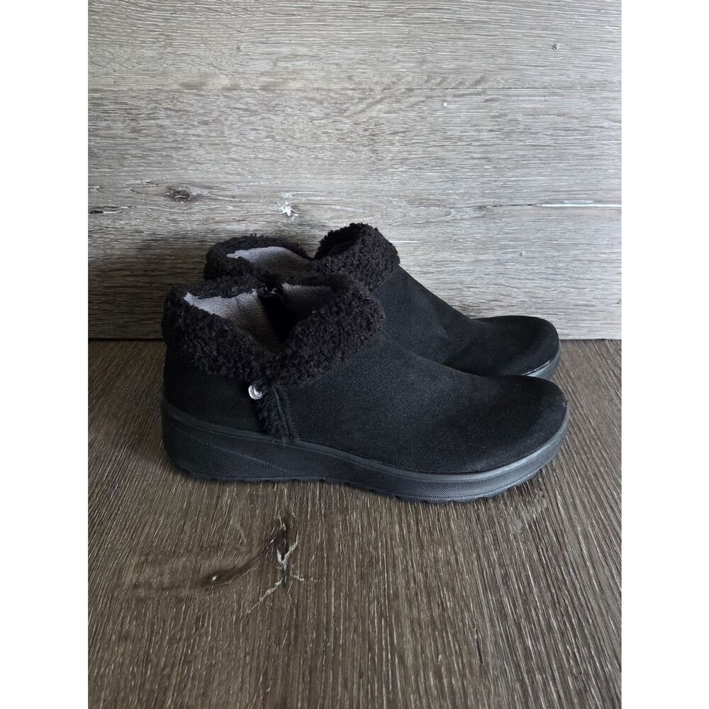 BZees Golden Go Women's Black Ankle Boots Size 5